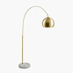 Feliciani gulvlampe 175 cm - Messing/Marmor
