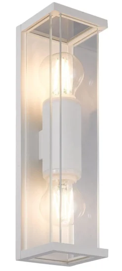 Finestra minor duo vegglampe - Hvit