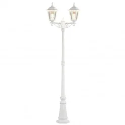 Firenze 2-arm stolpe - Hvit 220cm