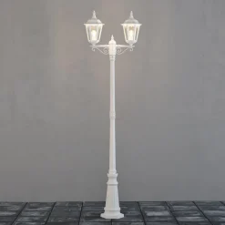 Firenze 2-arm stolpe - Hvit 220cm