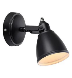 Fjellbacka vegglampe IP44 - Svart - Svart