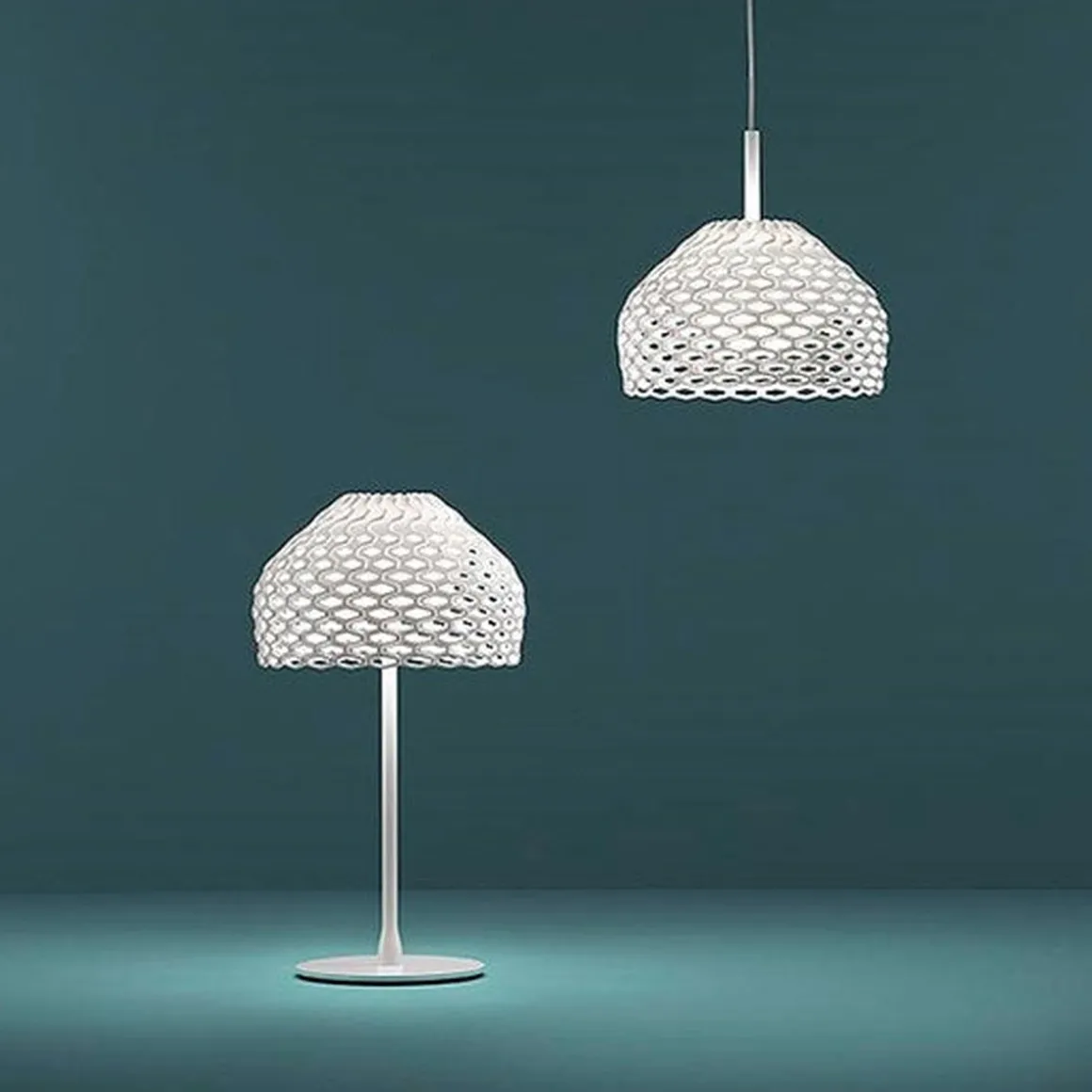 Flos Tatou S2 taklampe - hvit