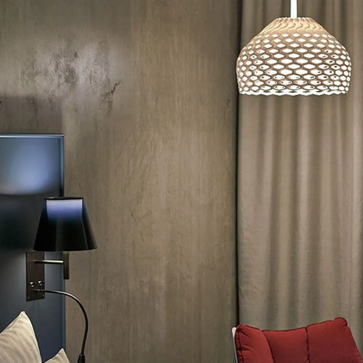 Flos Tatou S2 taklampe - hvit