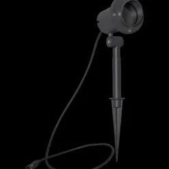 Focus uplight på spyd 30 cm utendørs GU10 IP44 - Svart