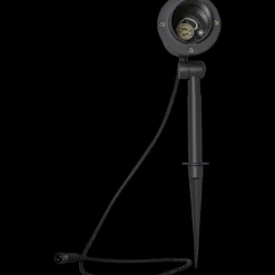 Focus uplight på spyd 30 cm utendørs GU10 IP44 - Svart