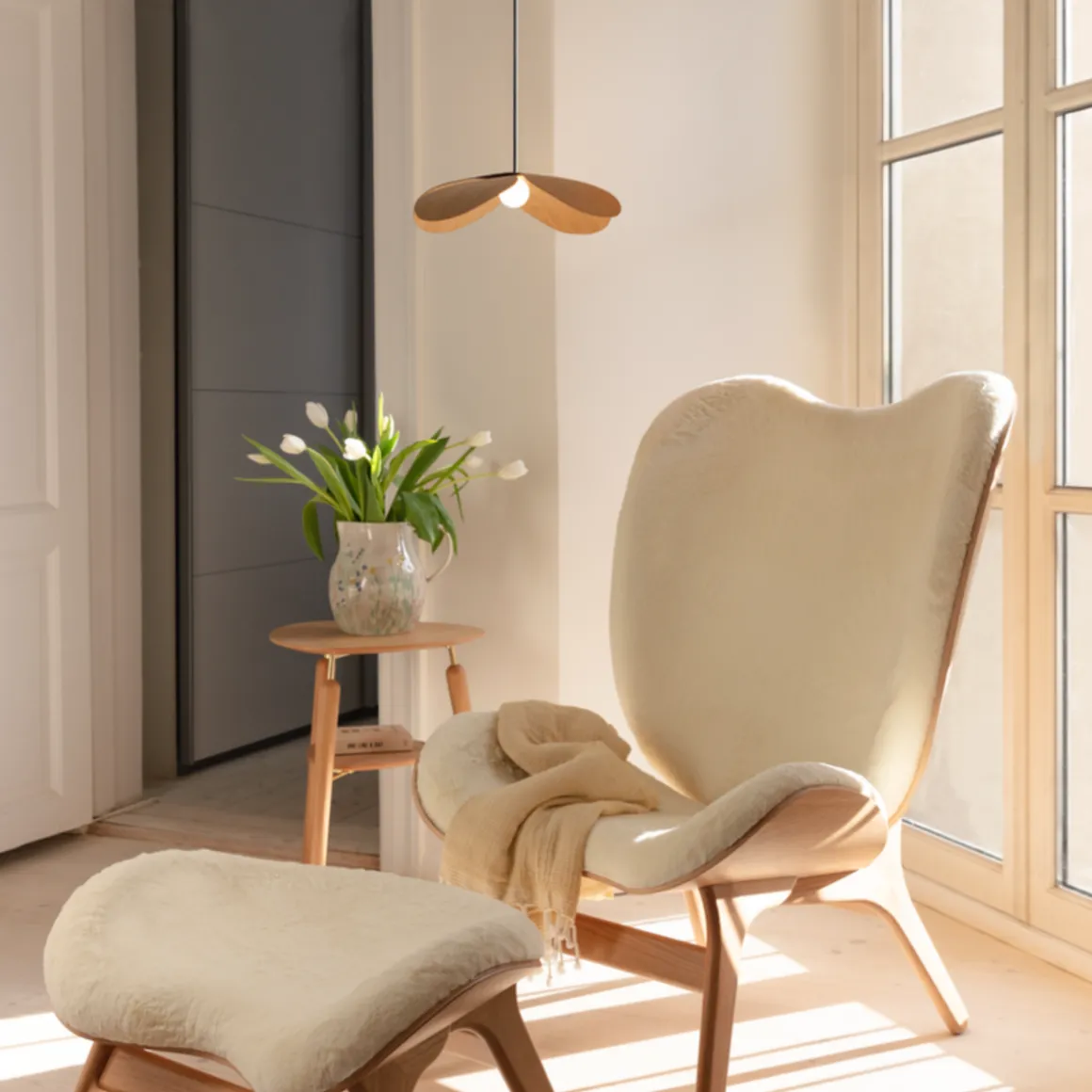 Forget Me Not medium lampeskjerm