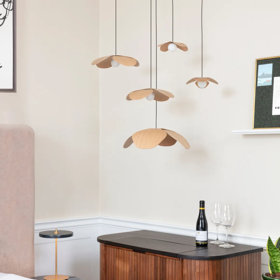 Forget Me Not medium lampeskjerm