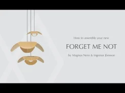 Forget Me Not medium lampeskjerm