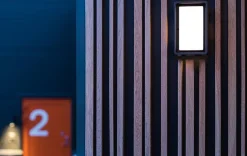 Frame mini vegglampe 6,5W 4000 Kelvin IP66 Dimbar - Grafitt