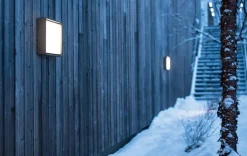 Frame vegg/taklampe 8W LED m/sensor