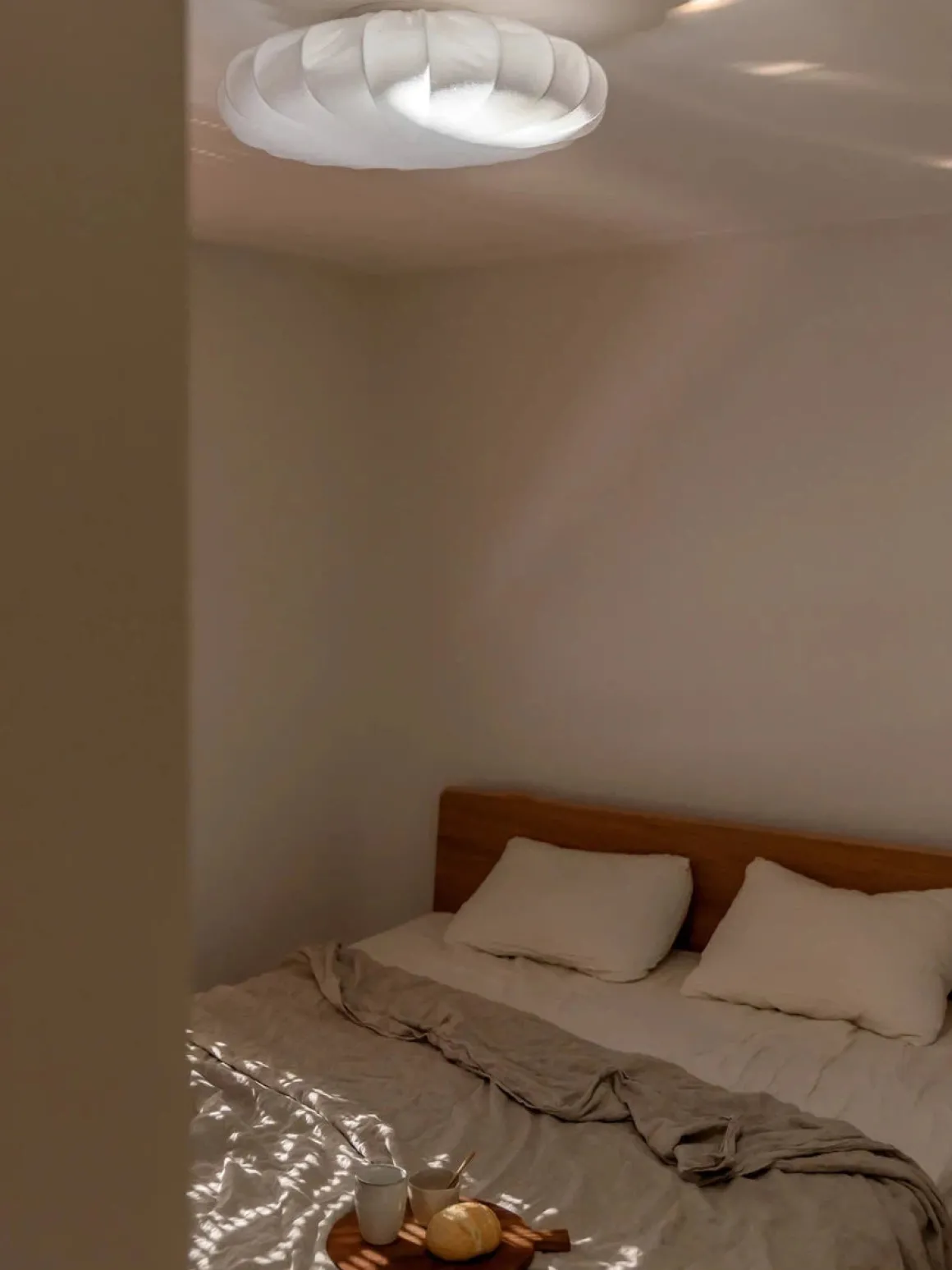 Franza taklampe 55 cm - Hvit