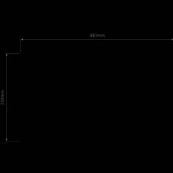 French Drum 440 lampeskjerm