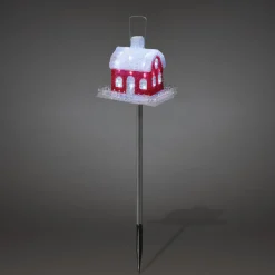 Fuglehus med LED lys