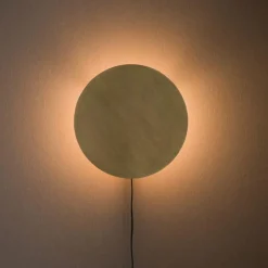 Fullmoon 25cm vegglampe - Sølv