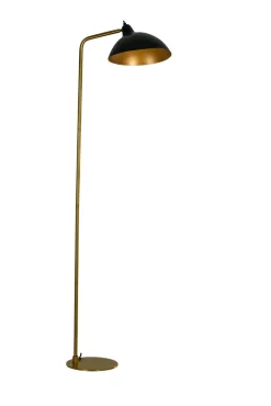 Futura gulvlampe - Messing/Svart