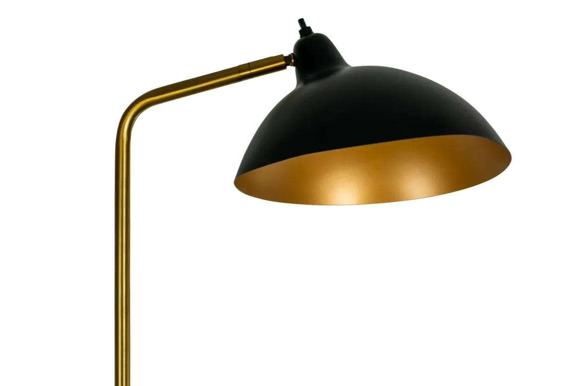 Futura gulvlampe - Messing/Svart