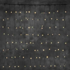 Gardinslynge 1m x 1m - Amber LED - 31V system