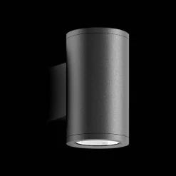 Gemma vegglampe opp/ned utendørs 6W IP54 Dimbar - Mørk grå