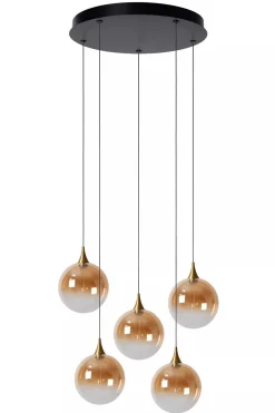 Gisela takpendel 48 cm 5 x 3,8W 2700 Kelvin - Dimbar