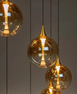 Gisela takpendel 48 cm 5 x 3,8W 2700 Kelvin - Dimbar