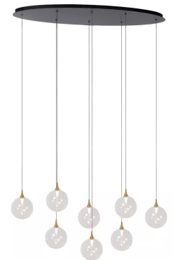 Gisela takpendel 8 x 3,9W 2700 Kelvin - Dimbar