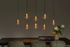 Gisela takpendel 8 x 3,9W 2700 Kelvin - Dimbar