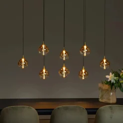 Gisela takpendel 8 x 3,9W 2700 Kelvin - Dimbar