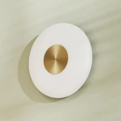 Glint glass vegglampe Ø26