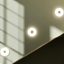 Glint glass vegglampe Ø26