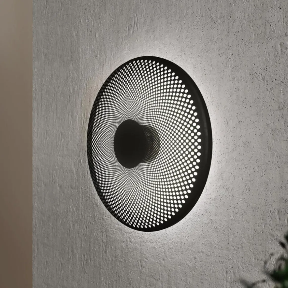 Glint vegglampe Ø25