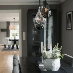 Glitre Dråper 3 stk - Grå