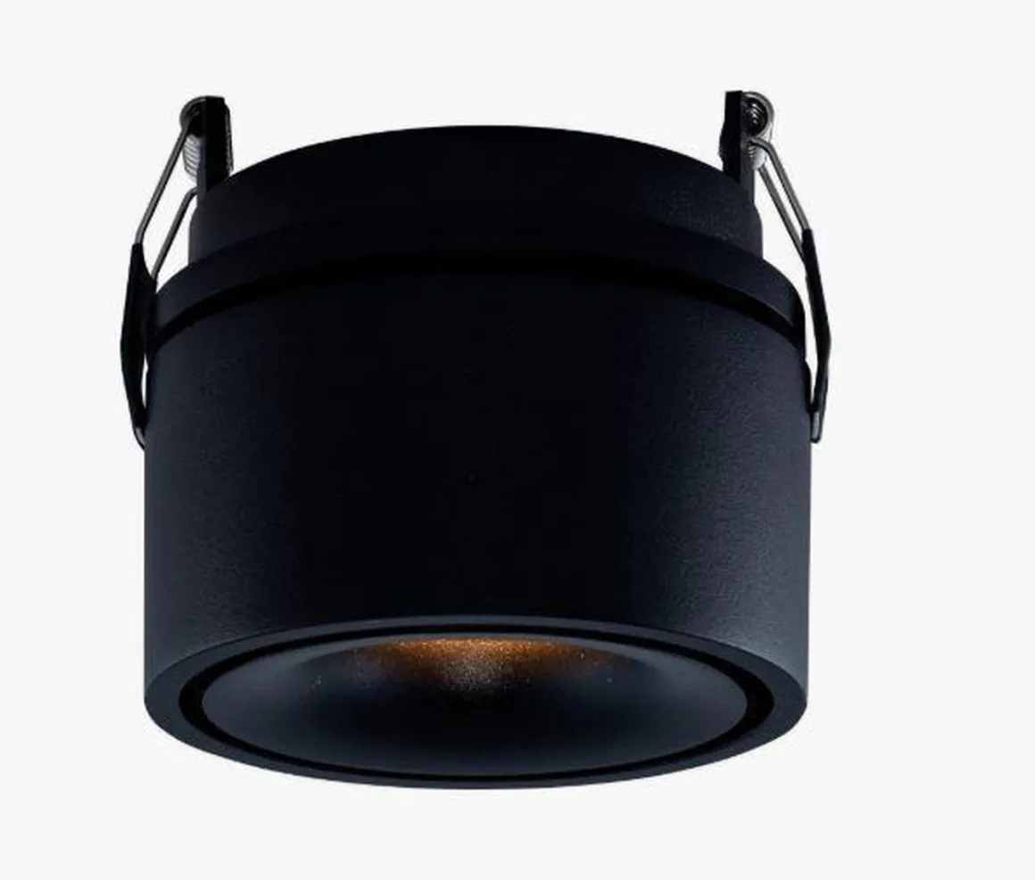 Glow 82 spot for innfelling - Svart