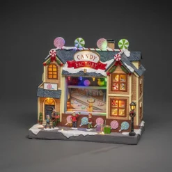 Godterifabrikk 26,5 cm 16 LED