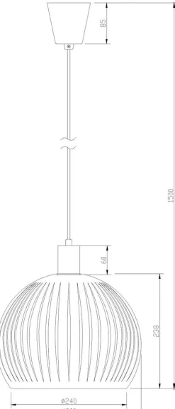 Grafika takpendel 30 cm