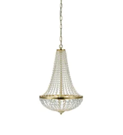 Gransø lysekrone Messing 2L - Messing