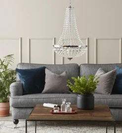 Gransø lyskrone IP44 - Krom - Krom