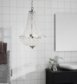 Gransø lyskrone IP44 - Krom - Krom