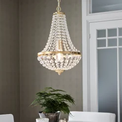 Gransø lyskrone Messing 1L - Messing