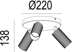 Grooves K3 rund takspot