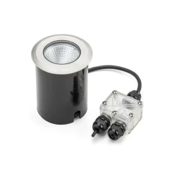 Ground markspot rund utendørs IP65 5W Dimbar- Rustfritt stål