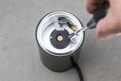 Ground markspot rund utendørs IP65 5W Dimbar- Rustfritt stål