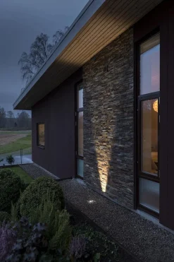 Ground markspot utendørs IP65 Justerbar lysstråle 10W Dimbar- Rustfritt stål