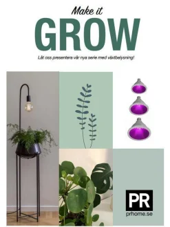 Grow plantelys IP65 E27 - 12 Watt