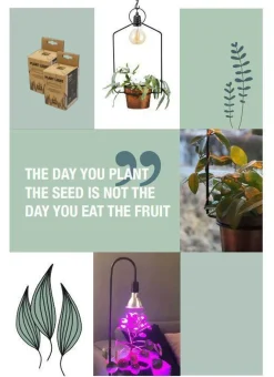 Grow plantelys IP65 E27 - 13 Watt