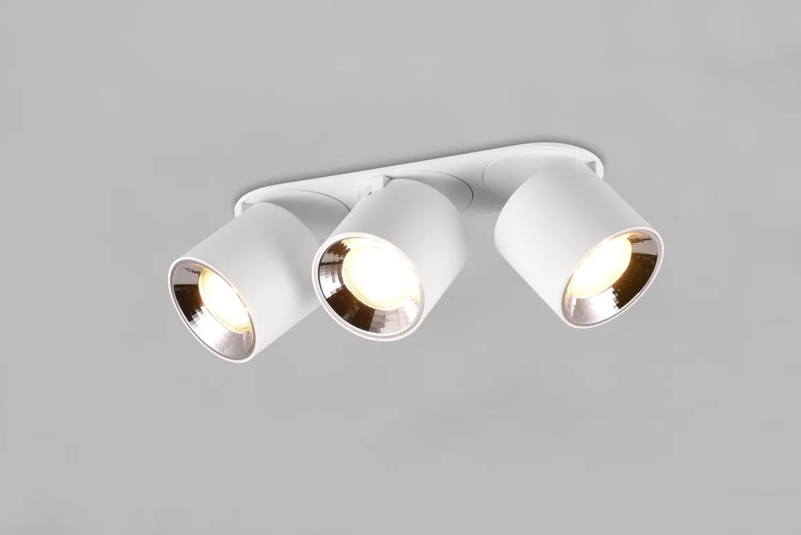 Guayana takspot 3-lys GU10 - Kan felles inn i tak