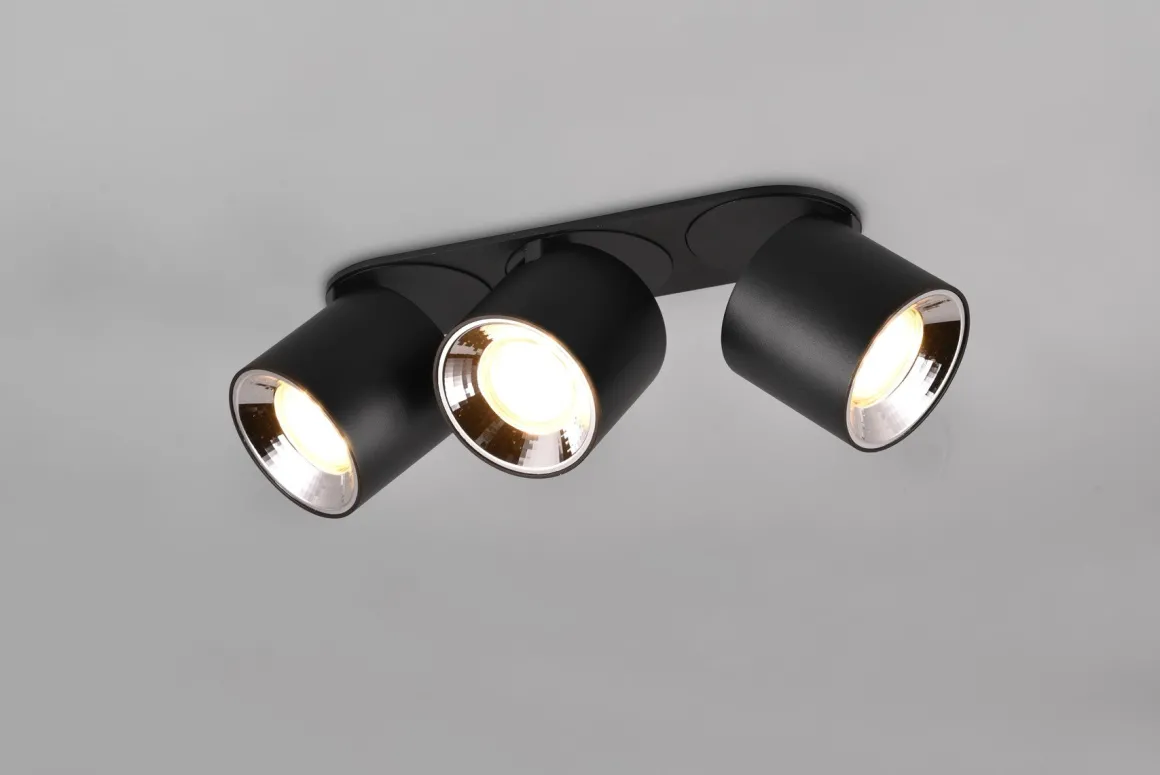 Guayana takspot 3-lys GU10 - Kan felles inn i tak