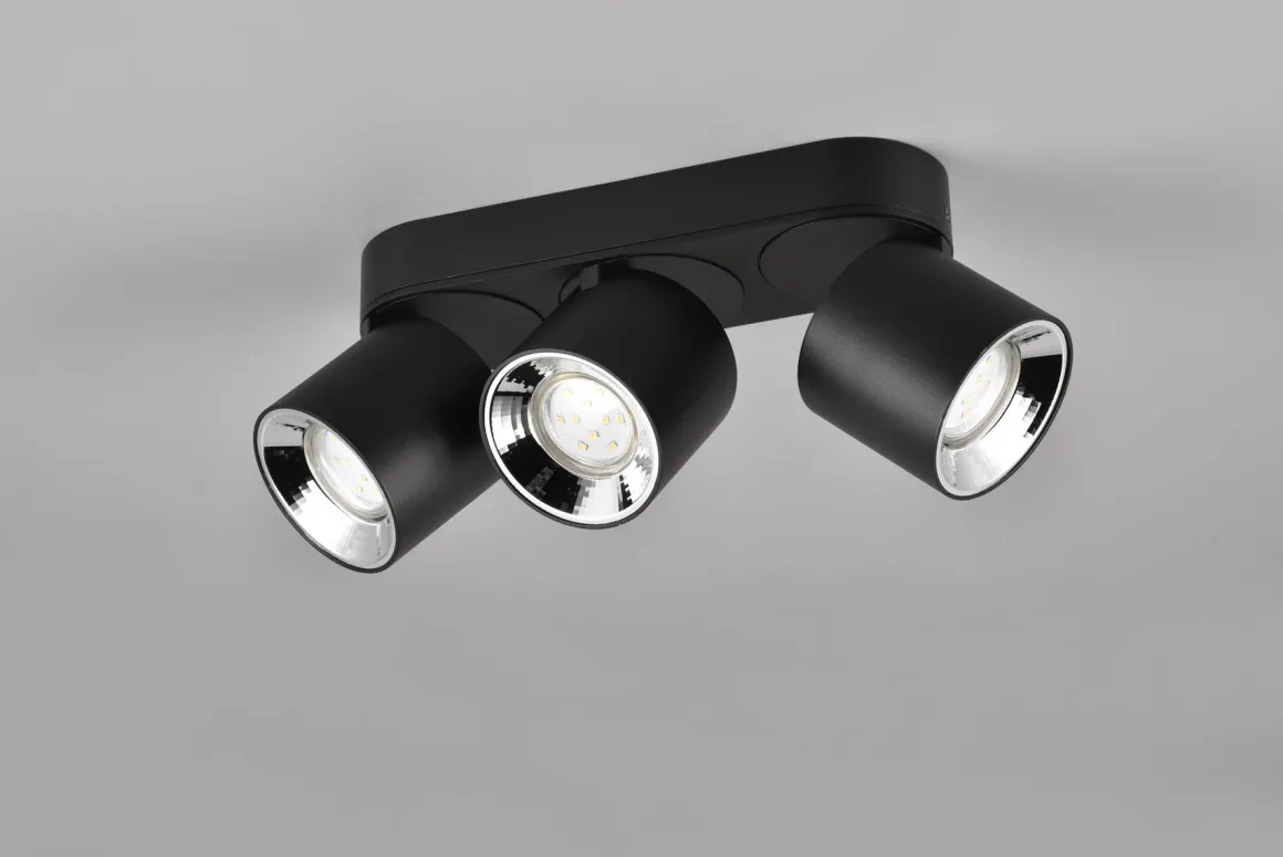 Guayana takspot 3-lys GU10 - Kan felles inn i tak