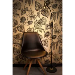 Gusto singel gulvlampe - Svart