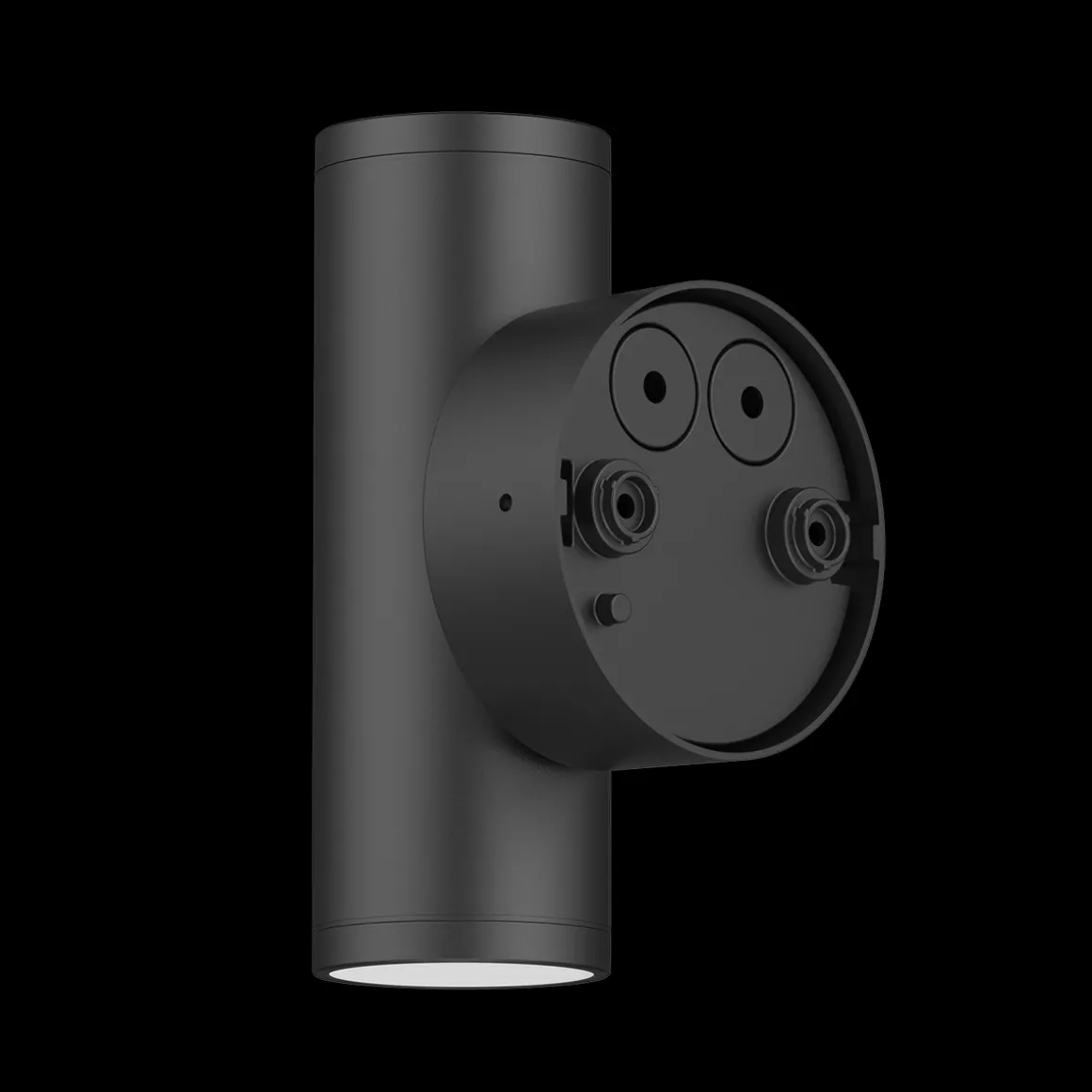 Gyre vegglampe opp og ned utendørs 10W IP65 - Svart