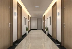 Haga vegglampe opp/ned lys - Hvit